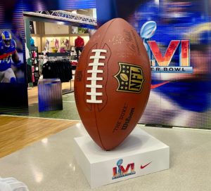 Super Bowl LVI Printed Retail Signage